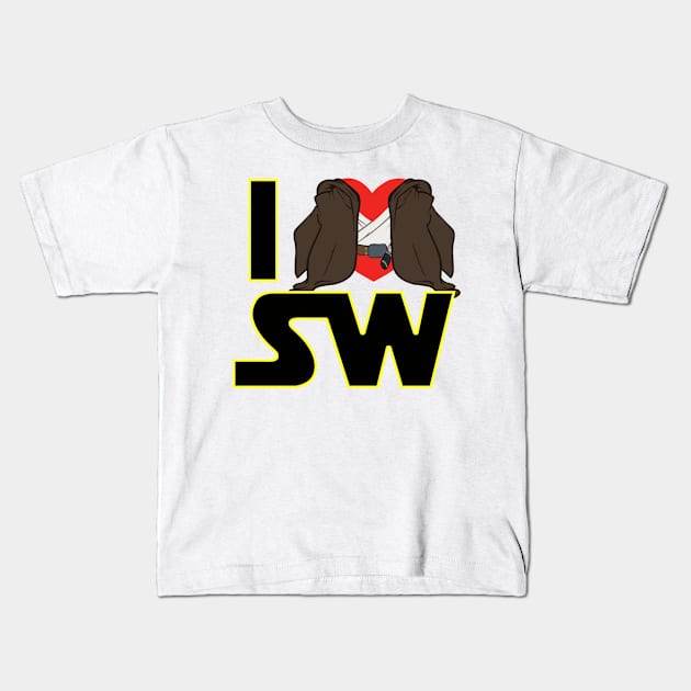 I Heart SW Kids T-Shirt by The Cinema Syndicate Podcast